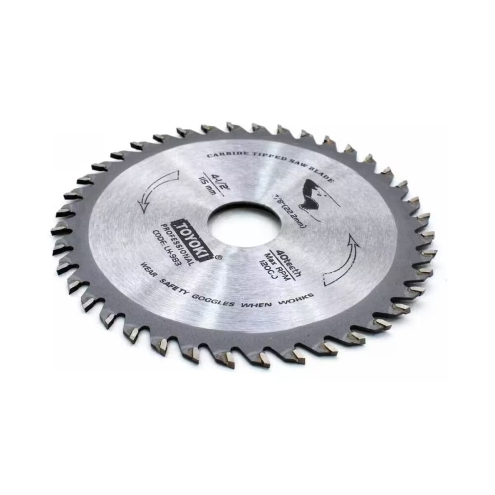 Disco para madera 4.1/2" 40 dientes Disco Para Madera 4.1/2" 40 Dientes