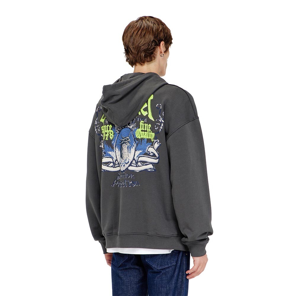 Polera Para Hombre S-Boxt-Hood-Aa2 Gris