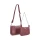 CARTERAS VENET - CUERO NAPOLES BORDO