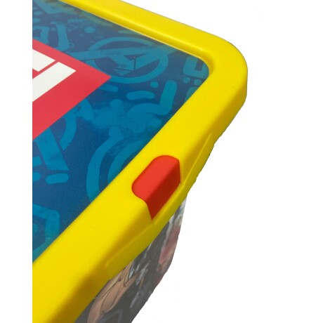 Caja organizadora infantil con tapa Plasútil 7 litros Avengers