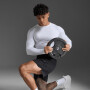 Core Compression Long Sleeve - Hombre White/no Logo
