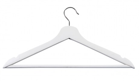 Percha Madera Blanco Percha Madera Blanco