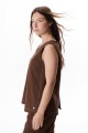 TOP LINO STRECH MARRON