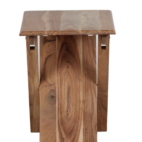 MESA AUXILIAR MADERA MARRON PLEGABLE CASTAÑO