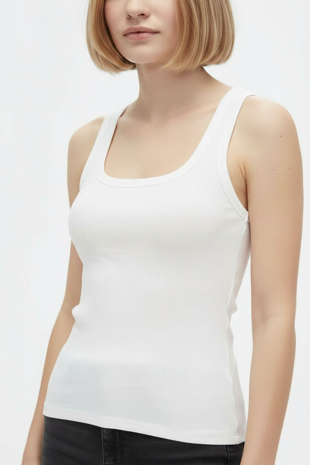 Musculosa Malisa Marfil / Off White