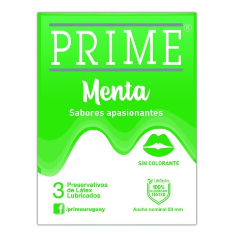 Preservativos Prime Sabor Menta X3 ¿ Refrescante Y Confiable Preservativos Prime Sabor Menta X3 ¿ Refrescante Y Confiable