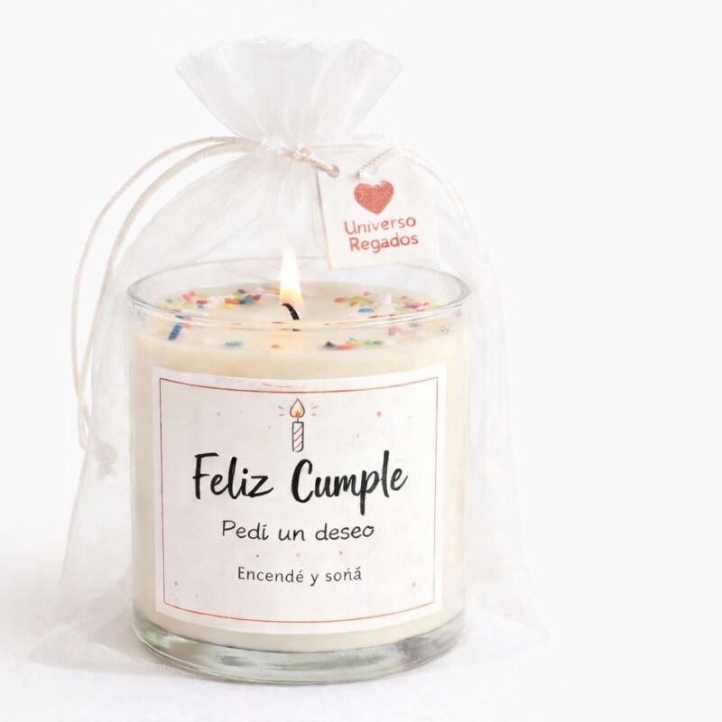 Vela Feliz Cumple para Pedir un Deseo Vela Feliz Cumple para Pedir un Deseo