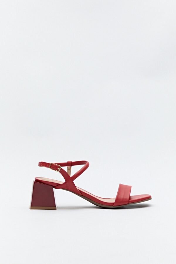 SANDALIA NINA Rojo