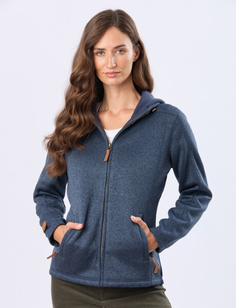 CAMPERA DE FELPA ESPECIAL Azul