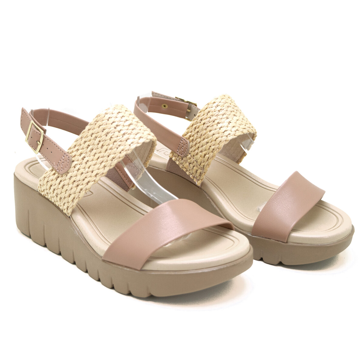 Sandalias Moleca MUJER de - 5536.109-30270 - Natural-blanco 