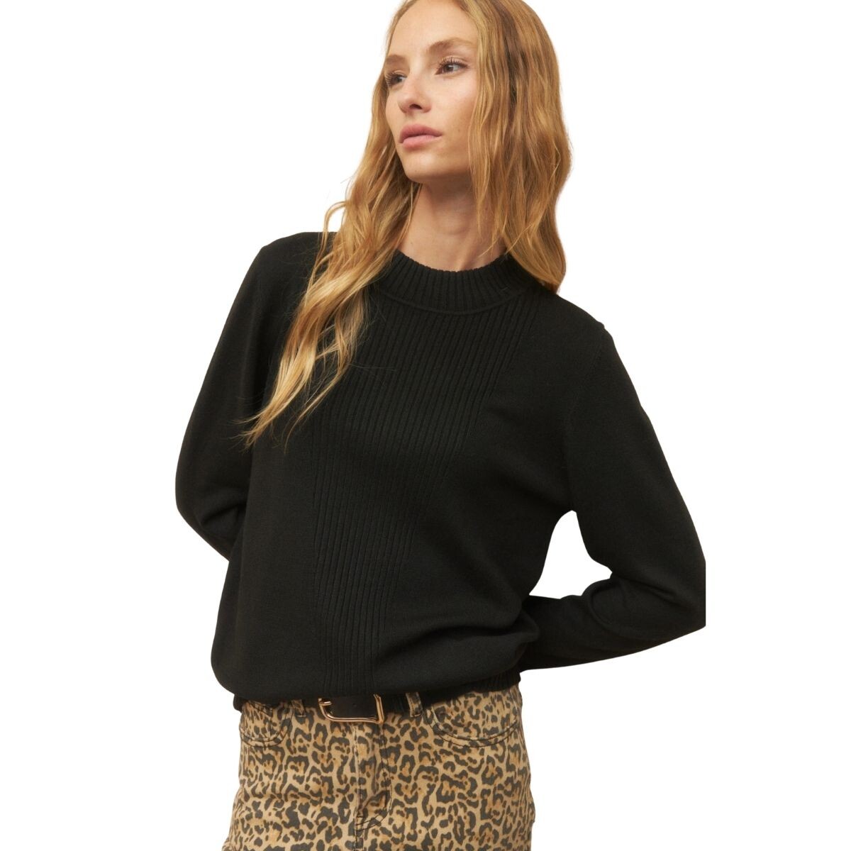 POLERA VENETIAN S-XXL - NEGRO 