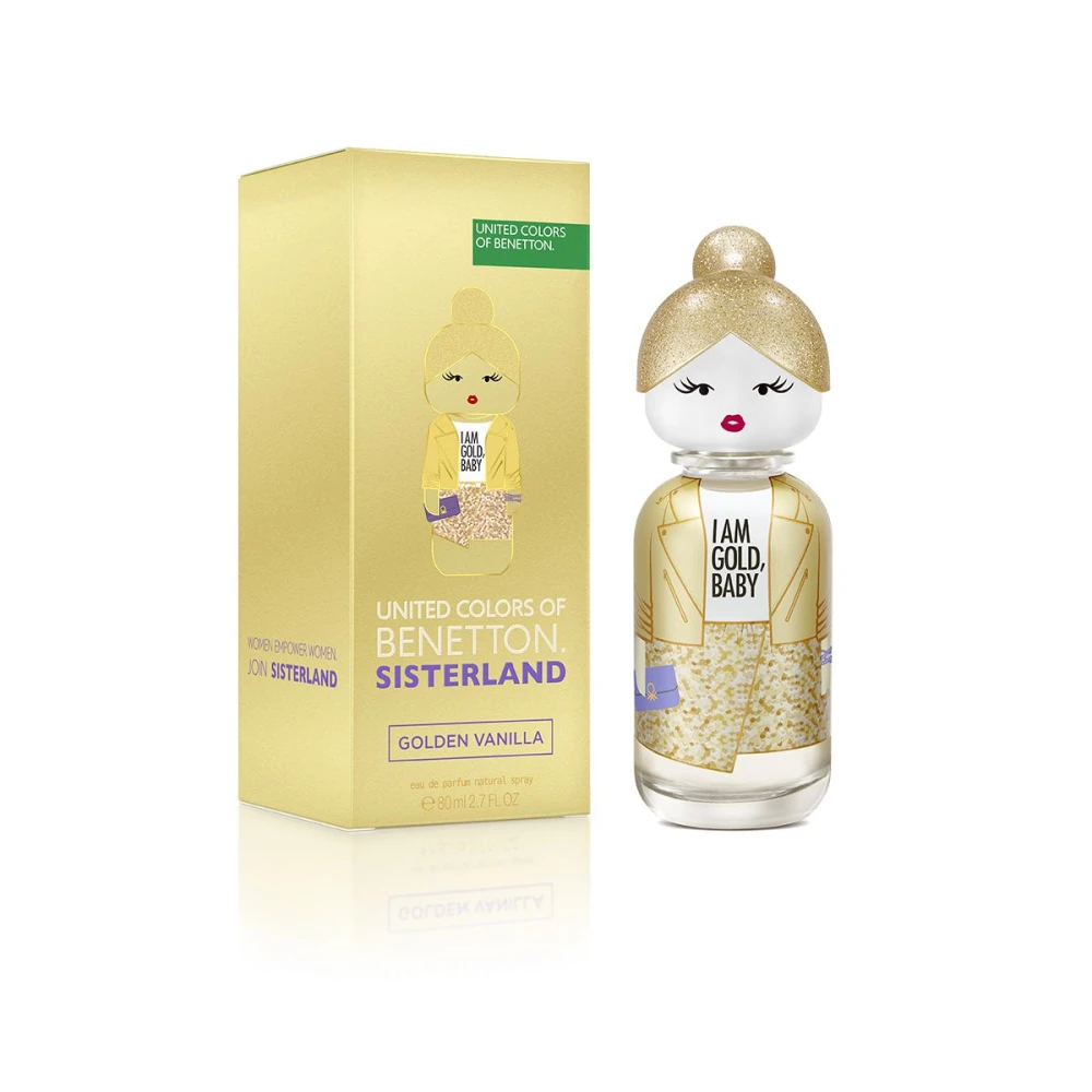 BENETTON SISTERLAND GOLD EDP 80 ML.