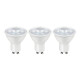 Lampara Dicroica Led Gu10 6 Watts X 3 Unidades Lampara Dicroica Led Gu10 6 Watts X 3 Unidades