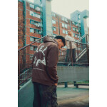 Hoodie Religión Marron