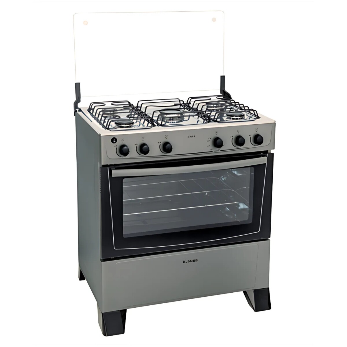 Cocina a Gas James C 150 B - 5 Hornallas Inox 