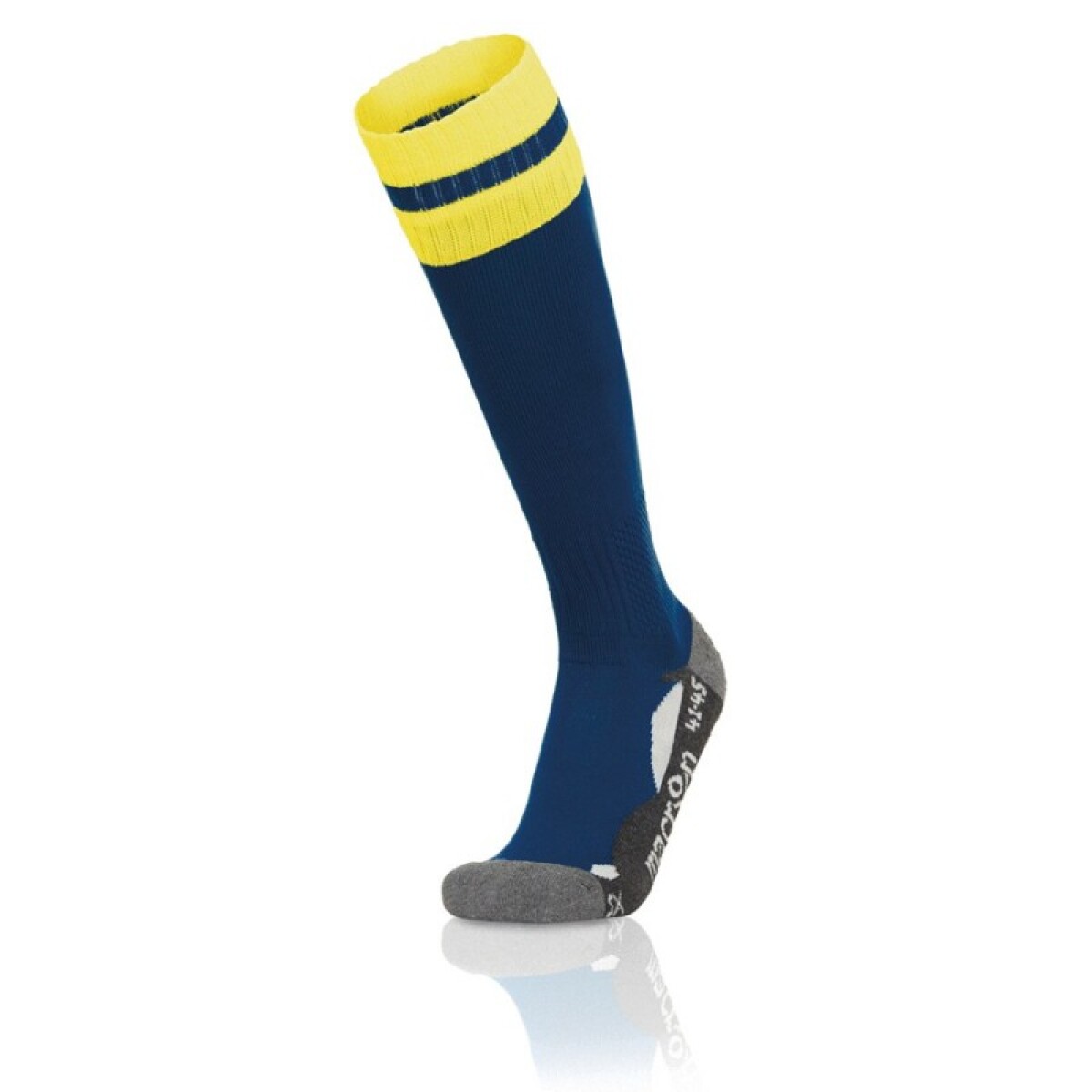 MEDIAS LARGAS MACRON AZLON - AZUL/AMARILLO 