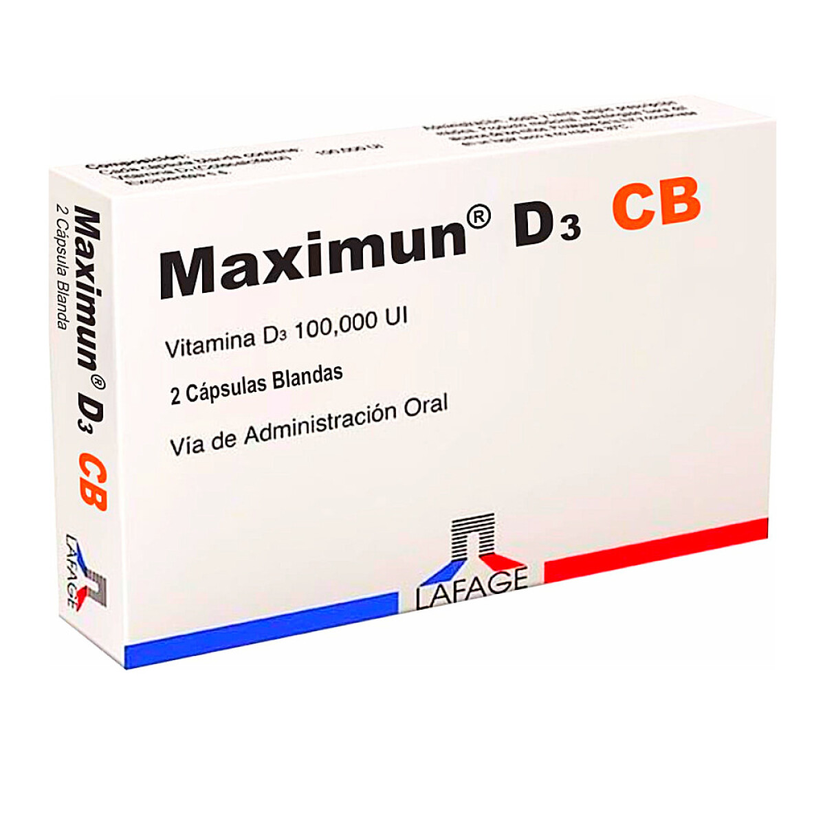 MAXIMUN D3 CB CJ X 2 CAPS. BLANDAS 
