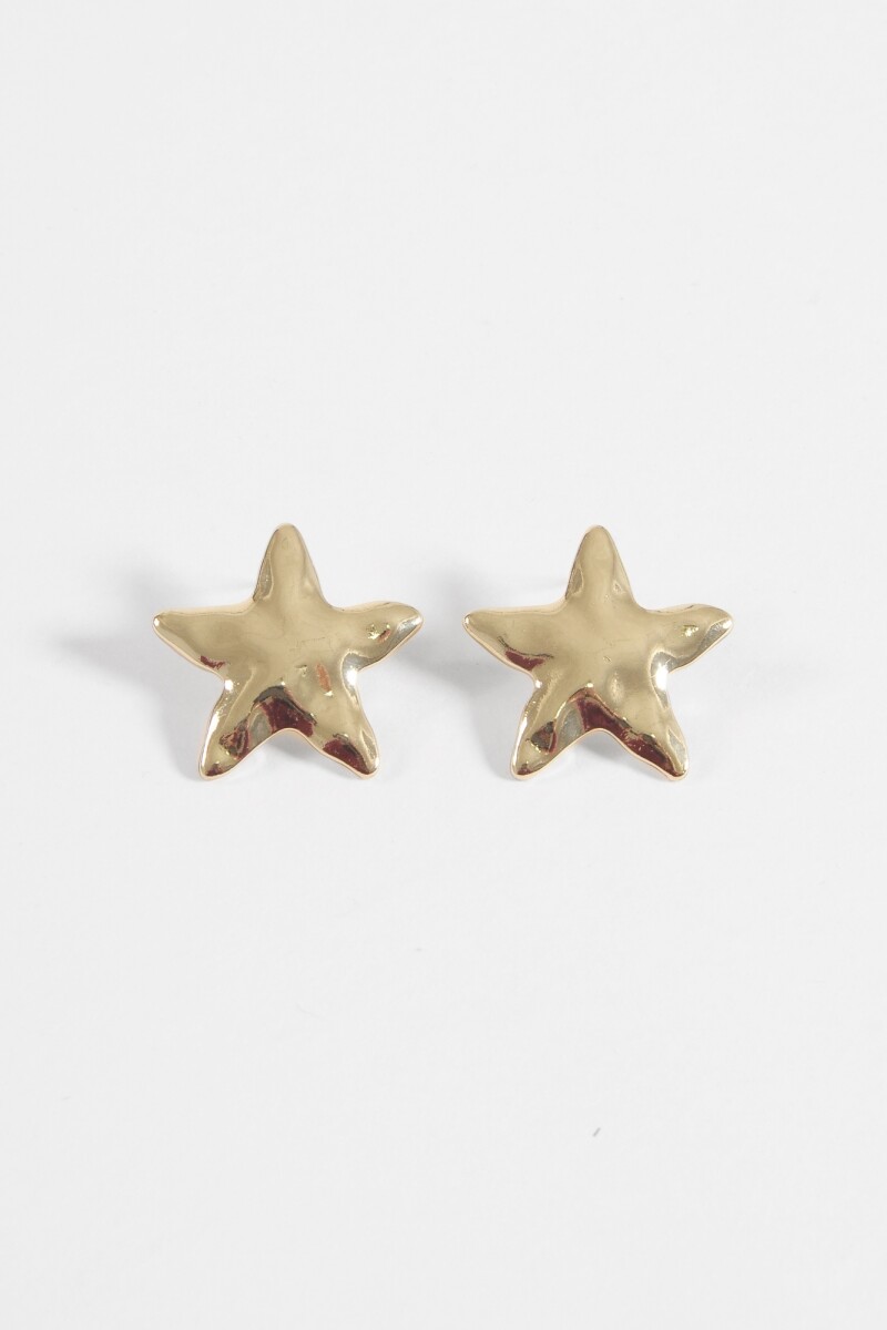 Caravanas star dorado