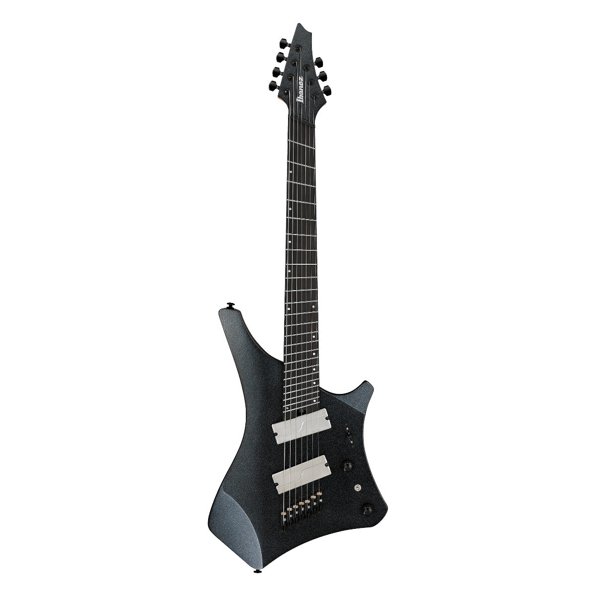 Guitarra Electrica Ibanez Alpha A527-ipt 7str Iron Pewter Con Funda 