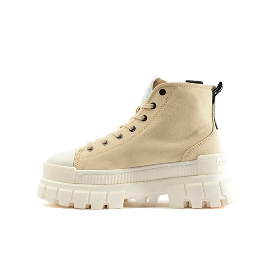 Botas Palladium Revolt HI TX Beige