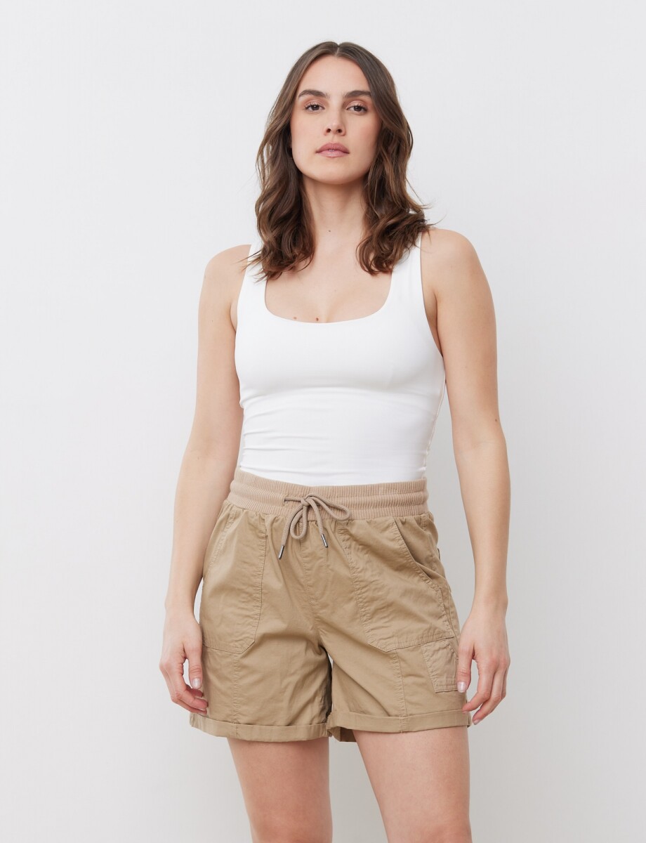 Short Bolsillos - Khaki 