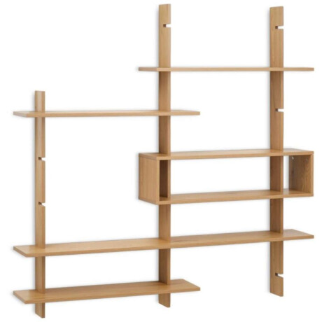 Mueble De Pared Karleby Roble/Blanco
