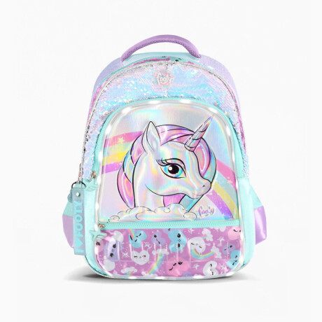 Mochila Unicornio Footy Violeta