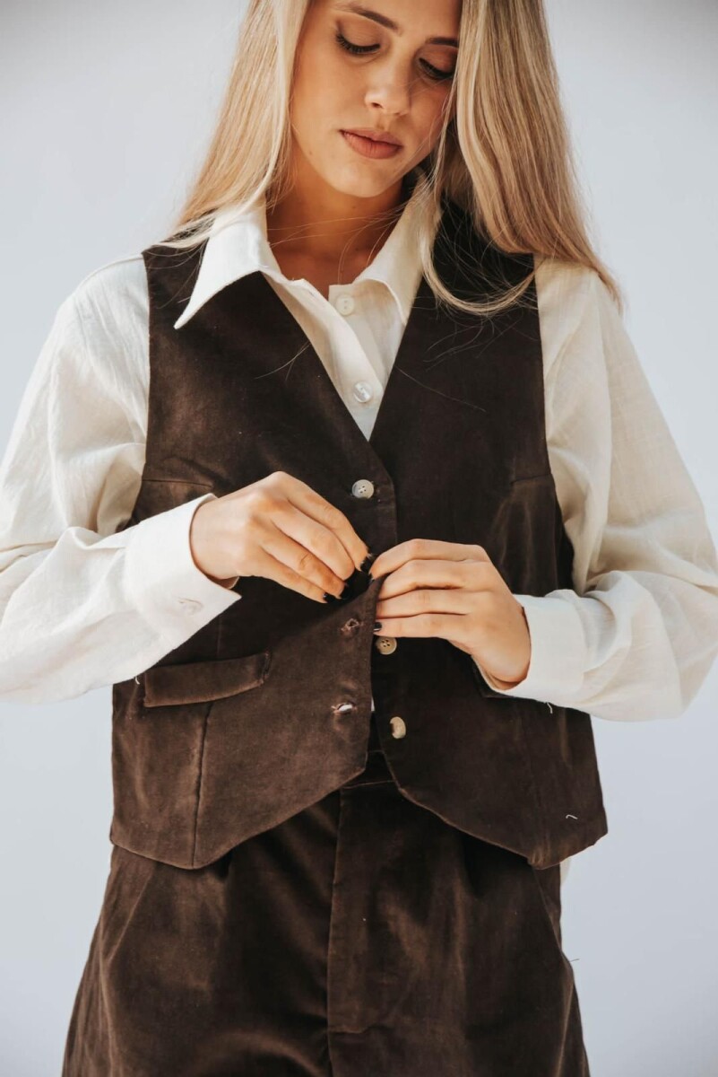 Midseason Avenue vest - Chocolate 