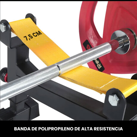 Soporte Para Barra Amortiguador Peso Muerto Ajustable Gym004018