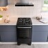 Cocina a Gas Dako Supreme Glass 4 Hornallas Titanio 1994 Cocina a Gas Dako Supreme Glass 4 Hornallas Titanio 1994