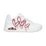 Zapatillas Skechers Uno Mujer White