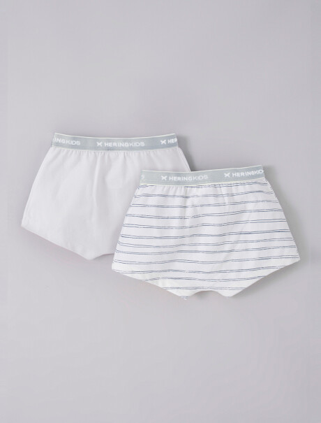 KIT C/2 CALZONCILLOS DE NIÑO BEIGE