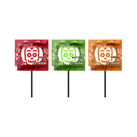 CHUPETIN FLORESTAL CALAVERITA ACIDA PALETA 300grs CHUPETIN FLORESTAL CALAVERITA ACIDA PALETA 300grs