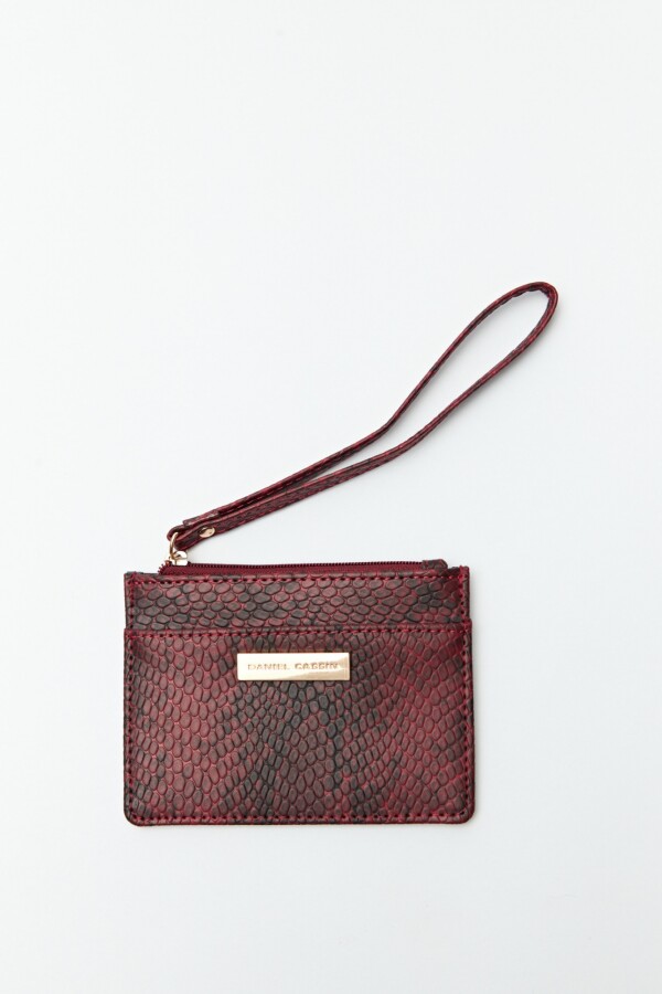 BILLETERA SNAKE Rojo