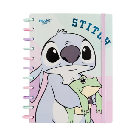 Cuaderno Stitch Carta con Discos Cuaderno Stitch Carta con Discos