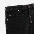 Short en denim NEGRO