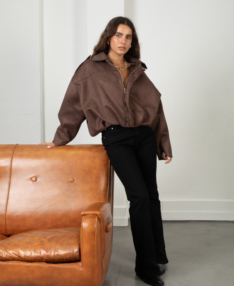 Campera Uma PRE VENTA chocolate