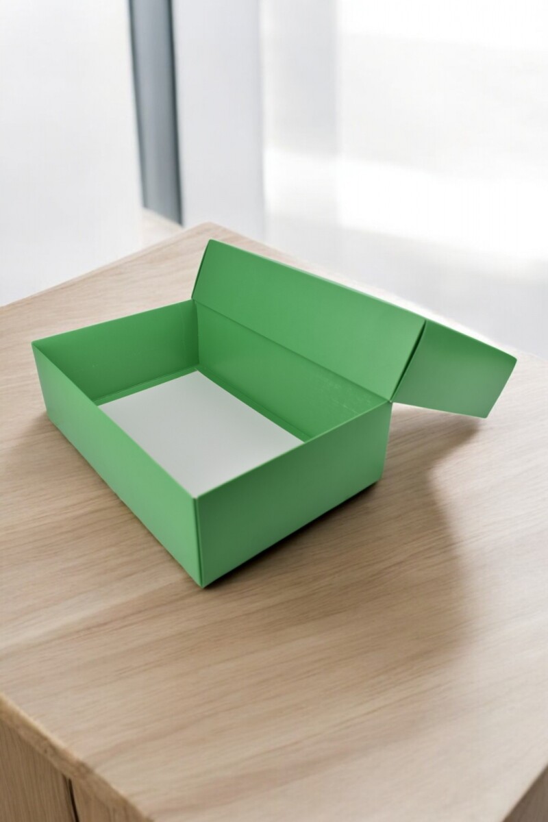 Caja Rectangular 20x30x9 cm - VERDE 