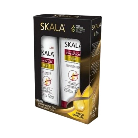 PACK SHAMPOO SKALA 325 ML + ACO 325 ML 12 EN 1 PACK SHAMPOO SKALA 325 ML + ACO 325 ML 12 EN 1