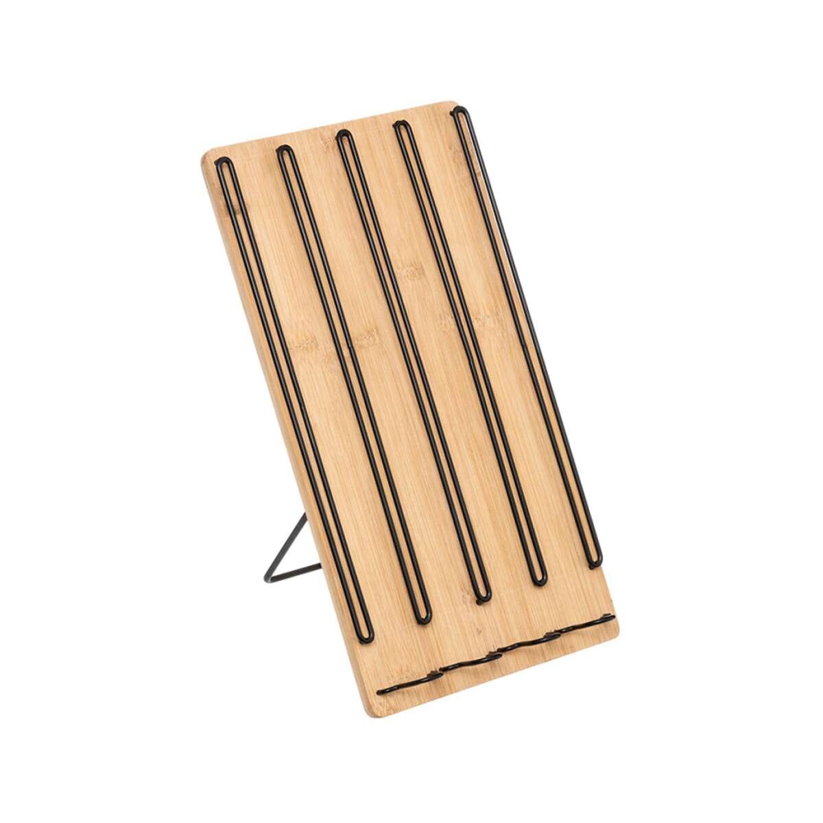 Soporte para Capsulas De Cafe Nespresso - Madera De Bambú Y Metal 