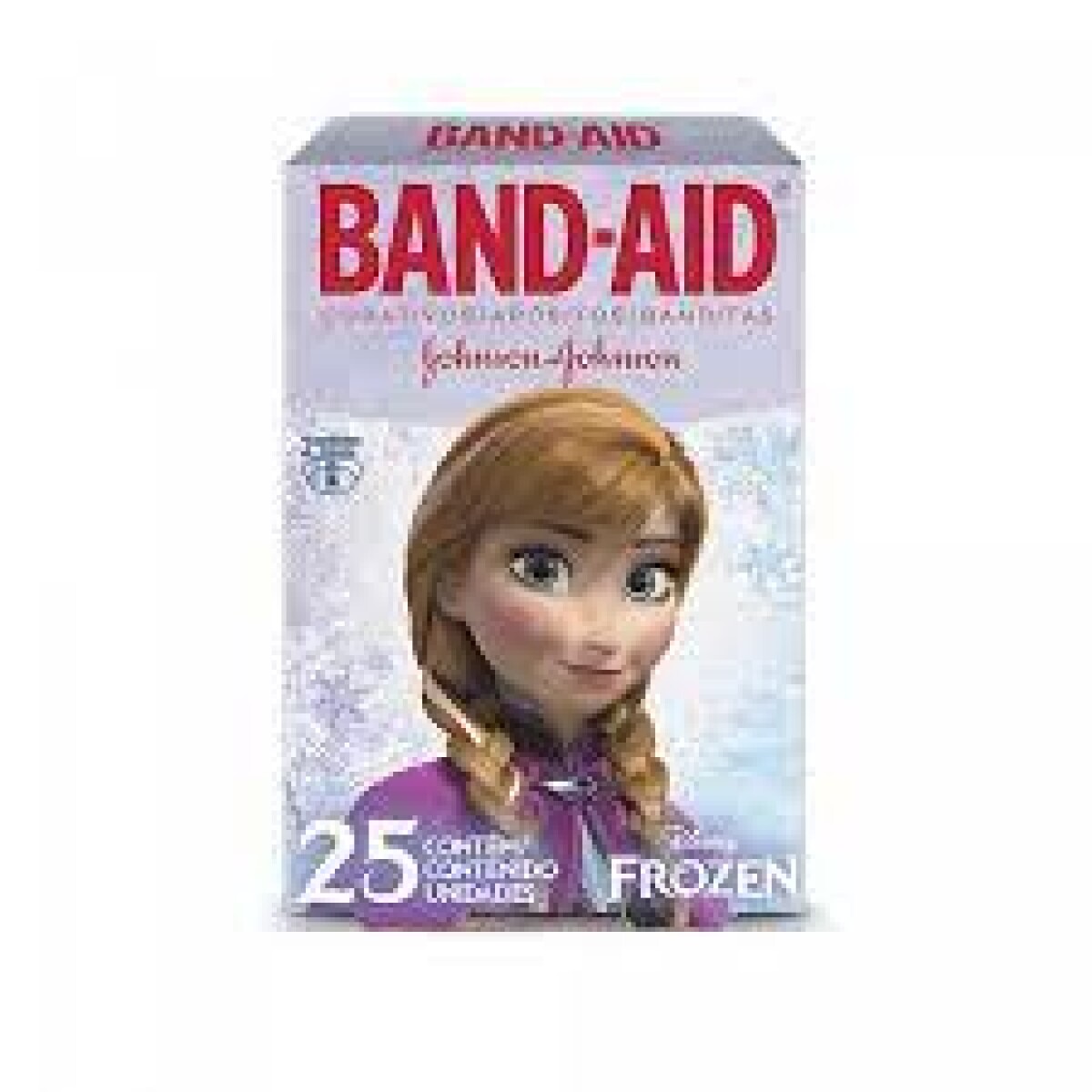 Curitas Band Aid Frozen Infantiles x25 – Protección Divertida para Niños