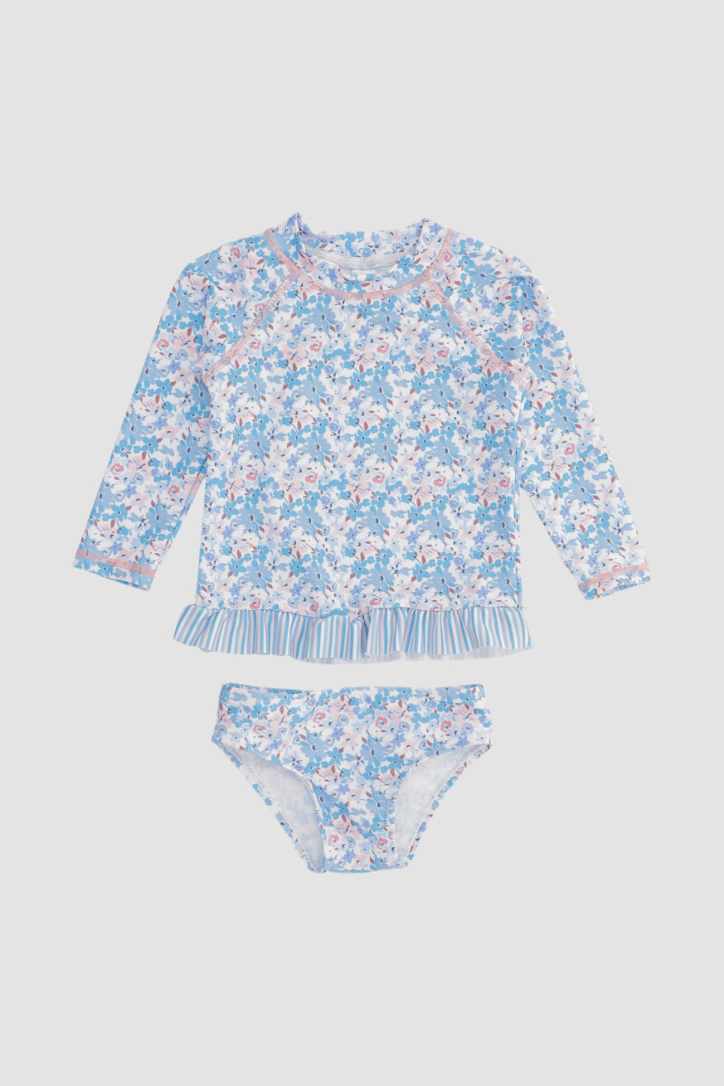 Conjunto playa 6-36m Flores