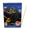 Block Scratch A5 10 Hojas Juegos, Maquinas y Animales