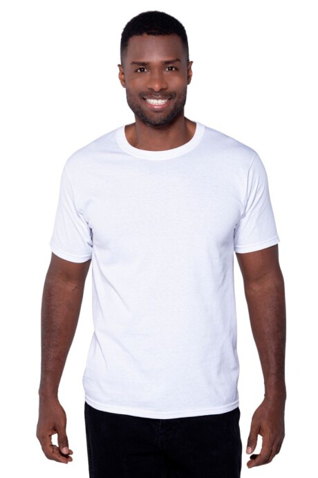 Camiseta a la base peso completo - Talle XXXL Blanco