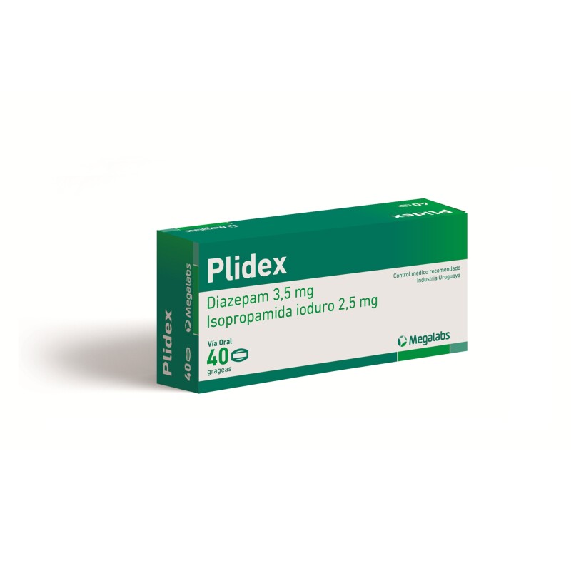 Plidex 40 Grageas Plidex 40 Grageas