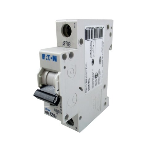 DISYUNTOR DIN 1X 50 A 06 KA EATON DISYUNTOR DIN 1X 50 A 06 KA EATON