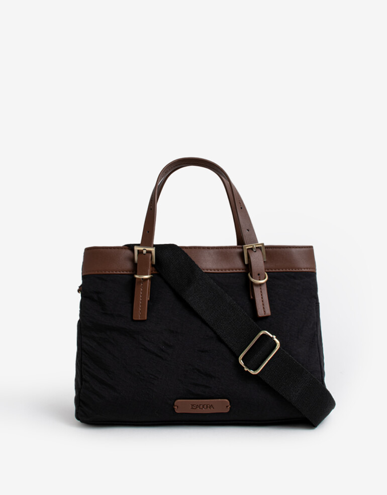 City Back to Office Cartera City Combinada - Negro