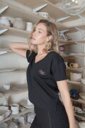 Remera Silencio NEGRO