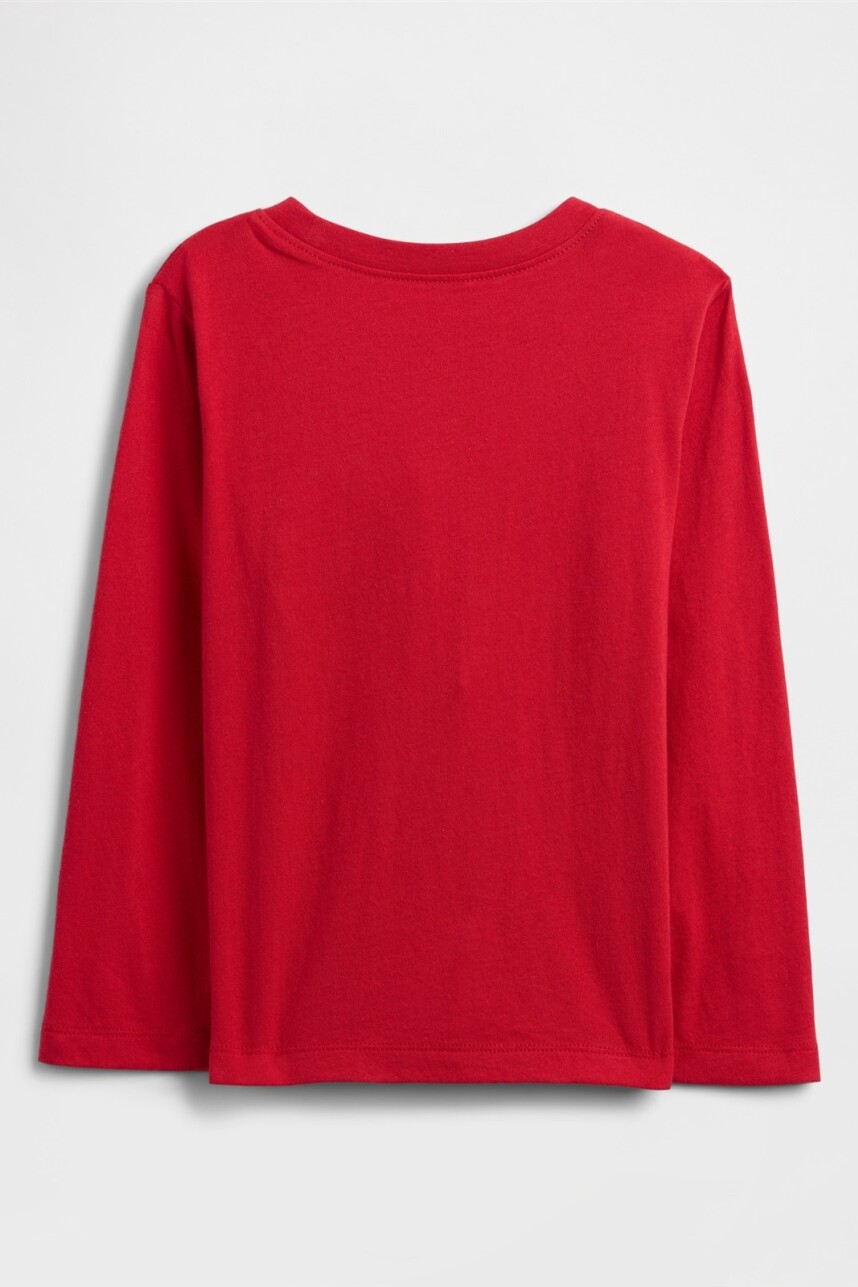 Remera Gràfico Toddler Niño Modern Red