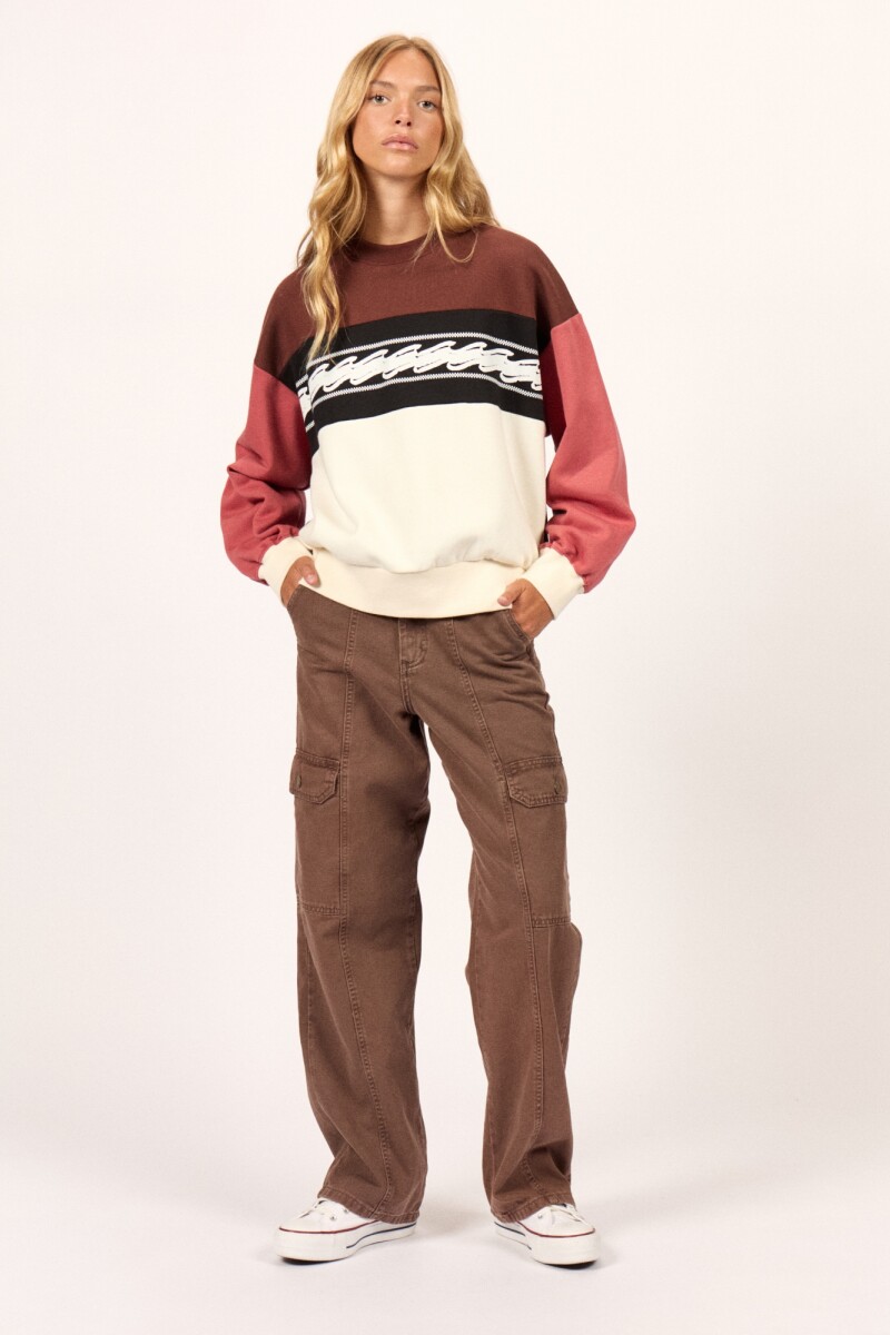 SWEATER 73 DAYS H-marron